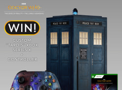 Win a TARDIS-themed Xbox Series X with 3D features and custom LED light