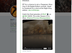 Win a Targaryen Xbox One S All-Digital Edition Console