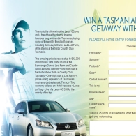 Win a Tasmanian Golf Getaway