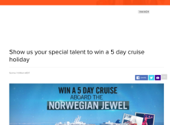 Win a Taste of Tasmania 5-day cruise