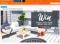 Win a Taubmans makeover valued over $40,000!