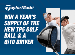 Win a Taylormade Qi10 Max Driver and Years Supply of Golf Balls