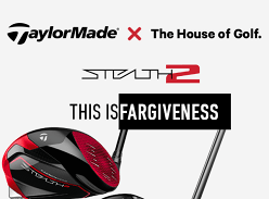 Win a TaylorMade Stealth 2 Driver, Fairway Wood & Hybrid