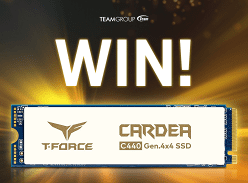 Win a Team Cardea Ceramic C440 Gen4 M.2 NVMe 1TB SSD