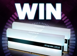 Win a Team T-Force XTREEM ARGB 32GB (2x16GB) 3600MHz CL14 DDR4 White Memory Kit