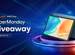 Win a Teclast M40 Plus 10.1-Inch Tablet in Sea Blue