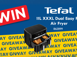 Win a Tefal 11L XXXL Dual Easy Fry Air Fryer