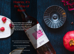 Win a Temple Bruer Organic Wines Preservative Free Rosé