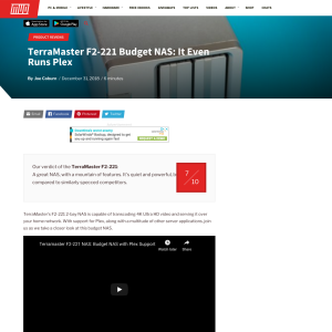 Win a TerraMaster 2-Bay NAS