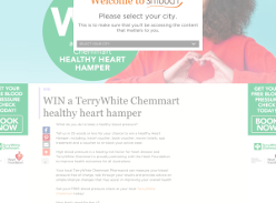 Win a TerryWhite Chemmart healthy heart hamper