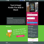 Win a Test & Keep Kindle Fire 8GB in Black