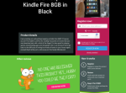 Win a Test & Keep Kindle Fire 8GB in Black