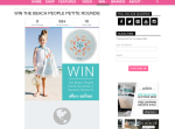 Win a 'The Beach People' petite roundie!