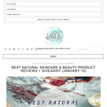 Win a The Jojoba Company 100% Natural Makeup Remover 100ml - The Jojoba Company & Lace n Ruffles