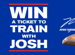 Win a ticket to Train with Josh