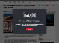 Win a 'Time Out' tour of the Queen Victoria Night Market! (VIC Residents ONLY)