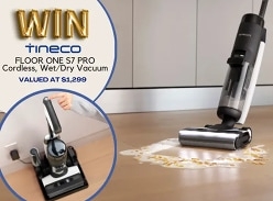 Win a Tineco Floor 1 S7 PRO Wet/Dry Vacuum