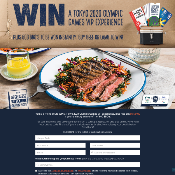 Win a Tokyo 2020 Olympic Games VIP experience for 2!