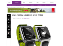 Win a Tom Tom GPS Sport Watch!
