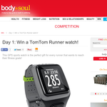 Win a TomTom 'Runner' watch!