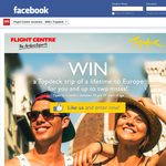 Win a 'Topdeck' trip of a lifetime to Europe for you & up to 2 mates!