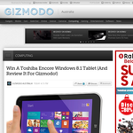 Win a Toshiba Encore Windows 8.1 Tablet!