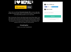 Win a tour for 2 of Nepal!