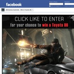 Win a Toyota 86 GTS or 1 of 5 PS4 consoles!