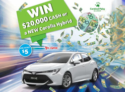 Win a Toyota Corolla Ascent Sport Hatch or $20K