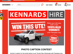 Win a Toyota Hilux 4x2 Workmate Single Cab