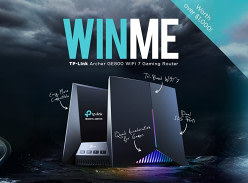 Win a TP-Link Archer GE800 Wi-Fi 7 Gaming Router