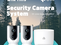 Win a TP-Link Kasa KC300S2 Security Cameras