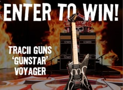 Win a Tracii Guns 'Gunstar' Voyager Guitar from Kramer & Metal Edge!