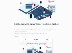 Win a Trezor Hardware Wallet
