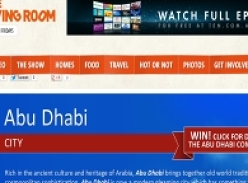 Win a trip for 2 to Abu Dhabi