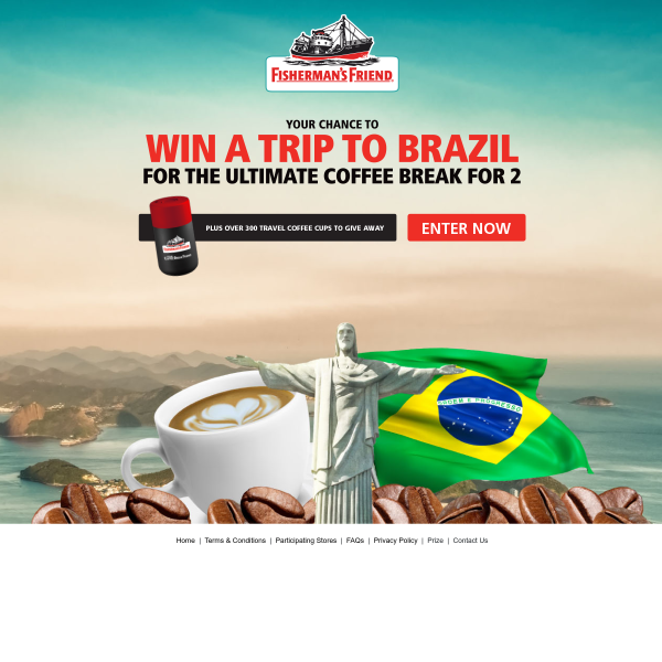 Win a Trip for 2 to Brazil & More