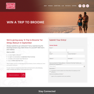 Win a trip for 2 to Broome