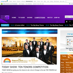 Win a trip for 2 to Chicago to see the Ten Tenors LIVE!