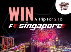 Win a Trip for 2 to F1 Singapore Including Flights and Accomodation