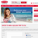 Win a trip for 2 to Fiji!
