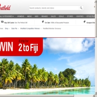 Win a Trip for 2 to Fiji