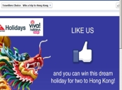 Win a trip for 2 to Hong Kong