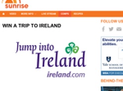 Win a trip for 2 to Ireland!