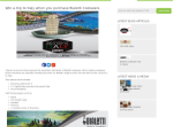 Win a trip for 2 to Italy!
