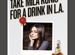 Win a trip for 2 to LA + take Mila Kunis out for a drink!