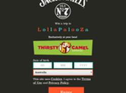 Win a trip for 2 to Lollapalooza in Chicago!