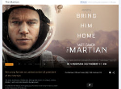 Win a trip for 2 to London for the UK premiere of 'The Martian'!