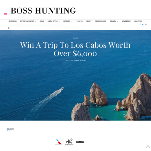 Win a Trip for 2 to Los Cabos, Mexico