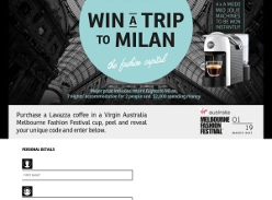 Win a trip for 2 to Milan! (Purchase Required)