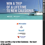Win a trip for 2 to New Caledonia!